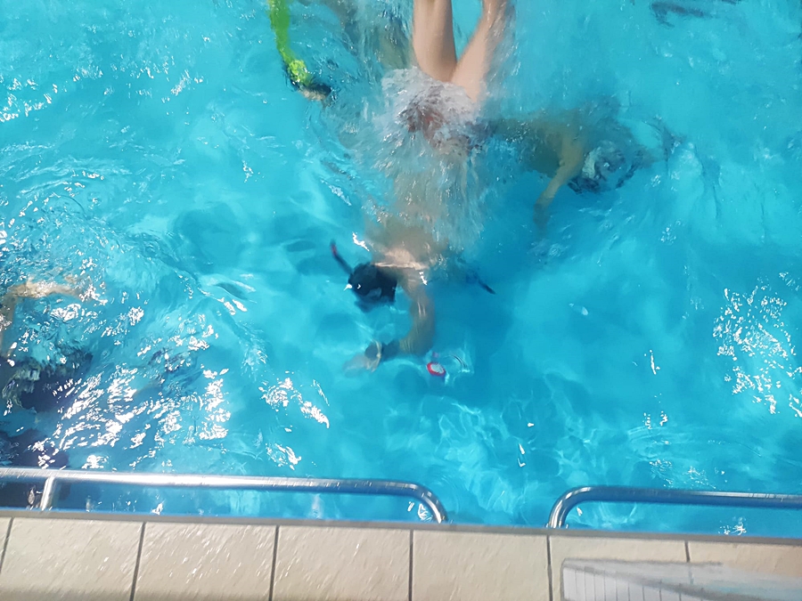 Hokej pod wodą Walenie Siemianowice Śląskie Trening 4 III 2023. Koniec Walenia czyli Amatorska Liga Hokeja Pod Wodą